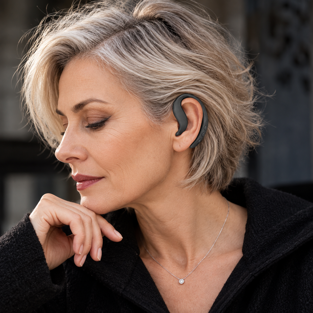 Knochenleitungs-Headset kabellos mit Bluetooth