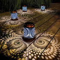 Decorative Garden Lantern – Artificial Light Pattern for Outdoor Areas