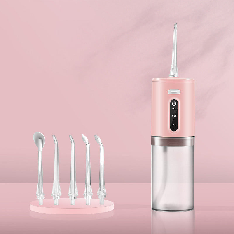 Electric oral irrigator with 3 pressure settings