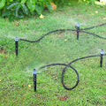 Bewässerungsset Garten mit 50 Tropfern und verstellbaren Düsen