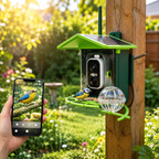 Vogelfutterhaus mit HD-Kamera und Nachtsicht