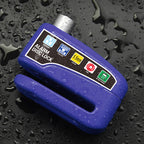 Brake disc lock with 110 dB alarm – theft protection