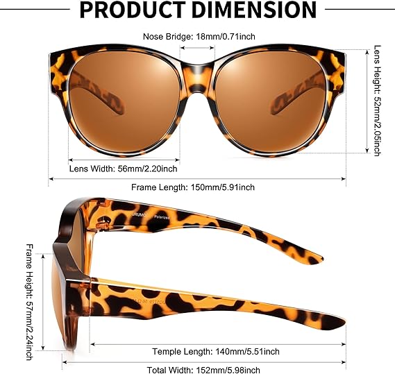 Sunglasses with Polarized Lenses – Cat-Eye Style