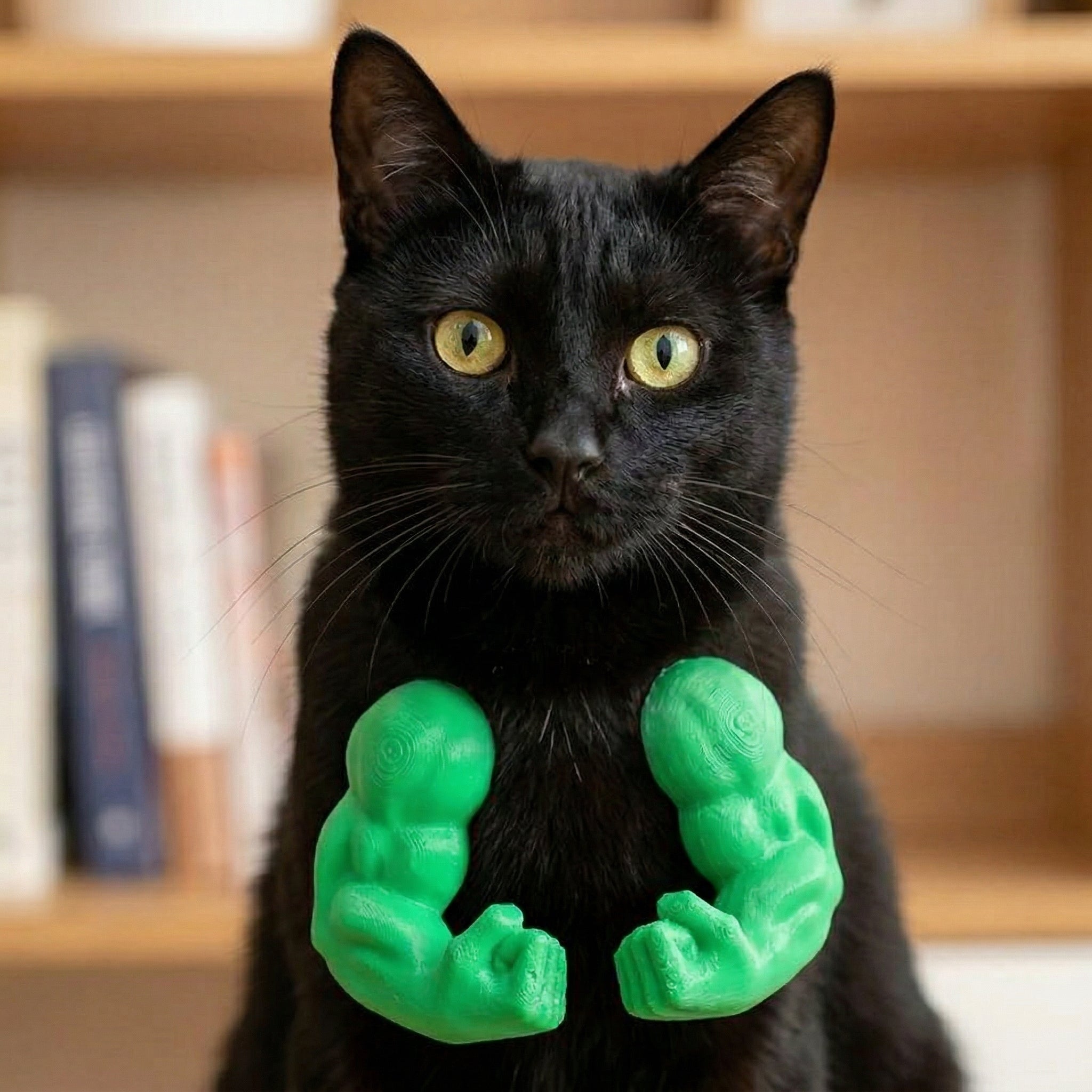 Katzenhalsband Bodybuilder-Arme