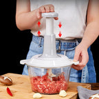 Manual chopper without power – stainless steel blades