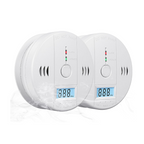 Carbon monoxide detector with LCD display and 85dB alarm