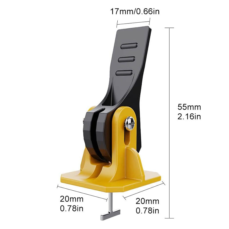 Tile leveling system polypropylene 8-12 mm – 2 mm joints