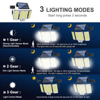 Solar wand lamp with motion sensor – 106/144/280 LEDs