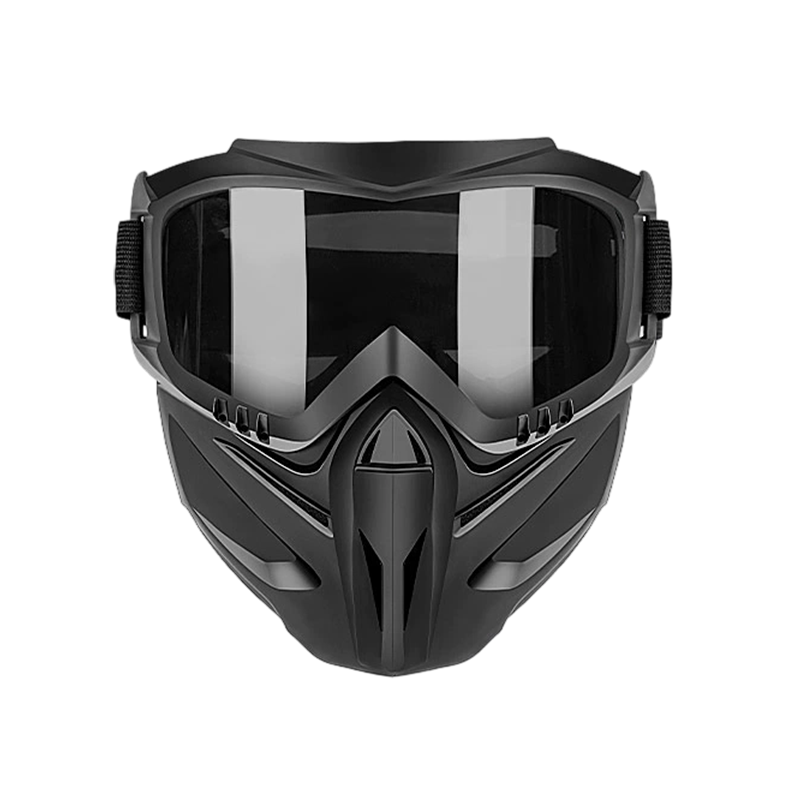 Multifunctional face protection for welding and motorcycling