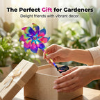Solar garden windmill with LED lighting – Colorful windmill
