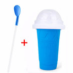 Slush maker cup with cooling core