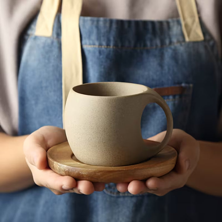 Keramik Kaffeetasse Set