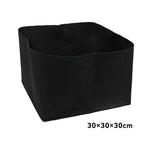 Raised bed with planting pockets made of nonwoven fabric