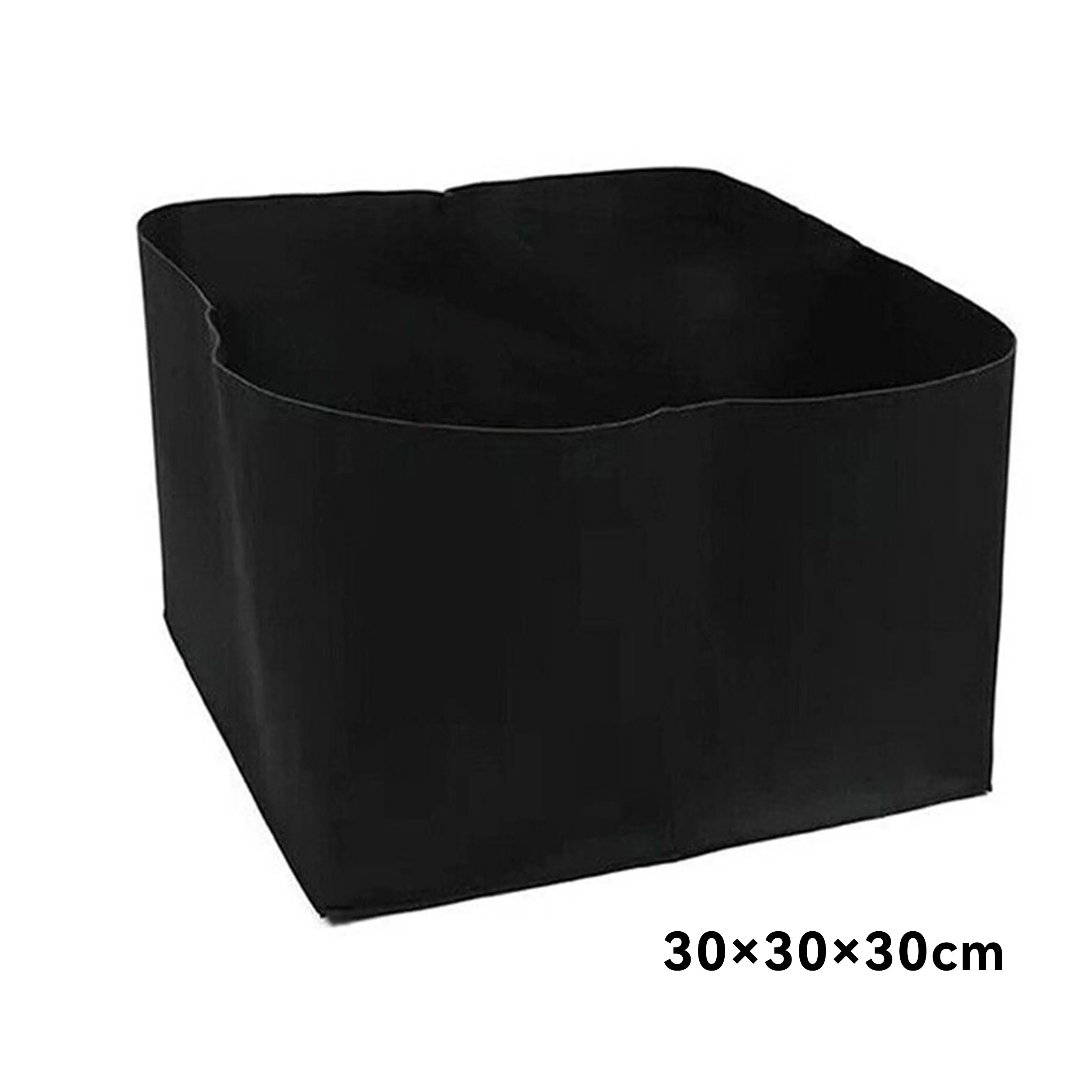Raised bed with planting pockets made of nonwoven fabric