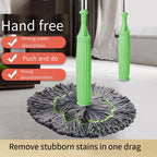 Self-wringing microfiber mop head – Hands-free wringing, 55 cm