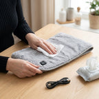 Heizgürtel Hand- und Bauchwärmer mit 3 Temperaturstufen, USB