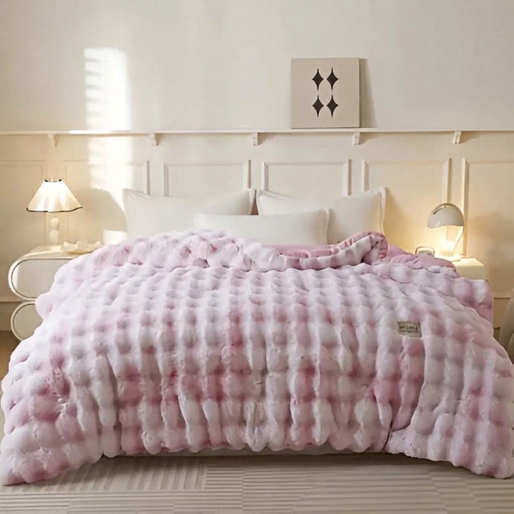 Fleece Bettdecke Milchvelours – Kuschelweich