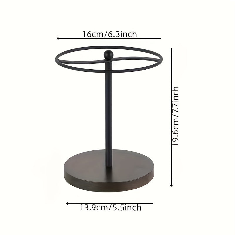Metal Glasses Holder – Round Organizer for Multiple Glasses