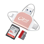 4-in-1 Universal Card Reader for SD and MicroSD Cards
