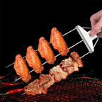 Grill Skewer Set with Scraper (Set of 3)