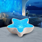 Star projector with 7 color changes and ocean effect