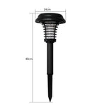 Solar Insektenvernichter Lampe mit UV-Licht für Garten und Terrasse
