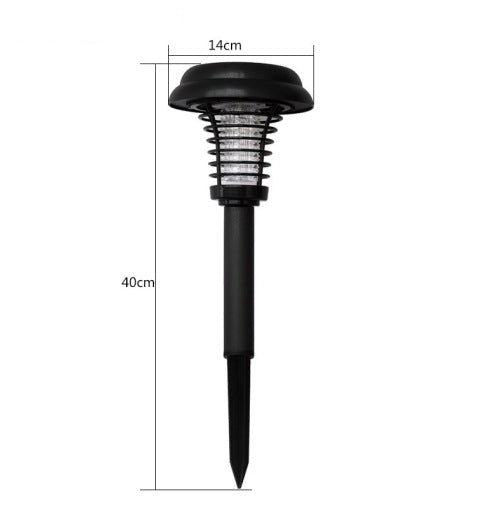 Solar Insektenvernichter Lampe mit UV-Licht für Garten und Terrasse