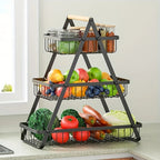 Iron basket with handle – Removable beads, 2- or 3-layer