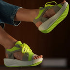 Women's sandals with laces – lightweight and breathable