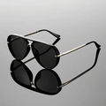 Pilotensonnenbrille mit klassischem Doppelsteg-Design
