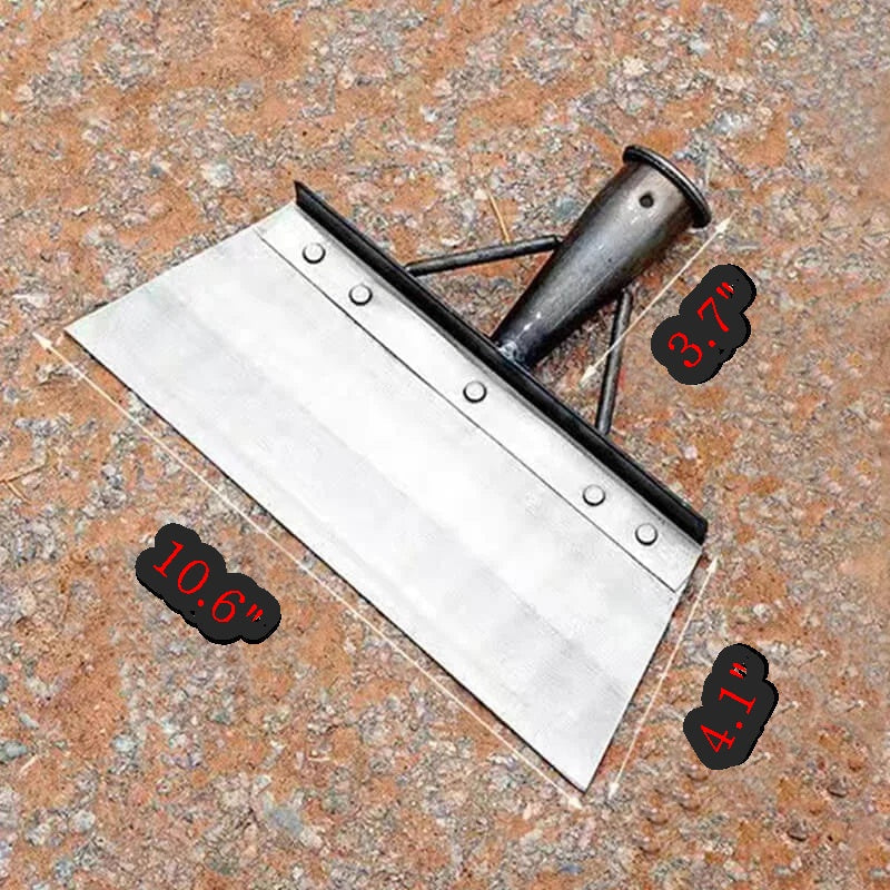 Stainless Steel Shovel Head for Cleaning and Weed Removal