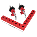 Winkelklemmen-Set Aluminium 14 cm – Präzise 90° Verbindungen