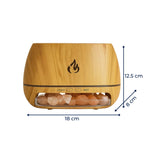 Humidifier with Salt Stones – LED Lighting and Ultrasonic