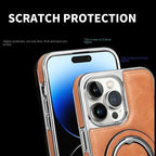 Leder iPhone-Hülle mit magnetischem Ständer – Premium-Schutz -   Mivoza Deutschland