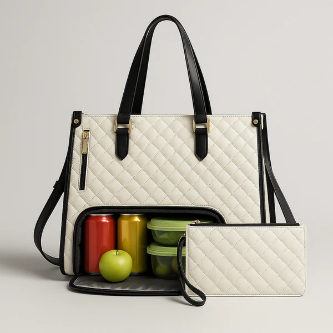 Cosmetic Bag with Compartments – Water-Resistant and Compact