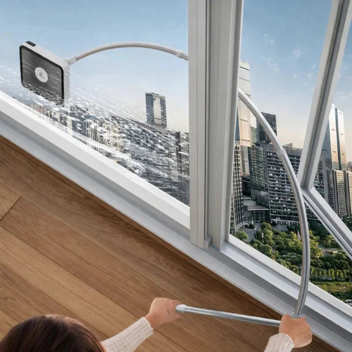 Magnetic Window Cleaner – Both Sides at Once, Safe from the Inside