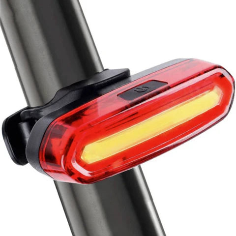 USB Rechargeable Bicycle LED Rear Light – Wide-Angle Visibility