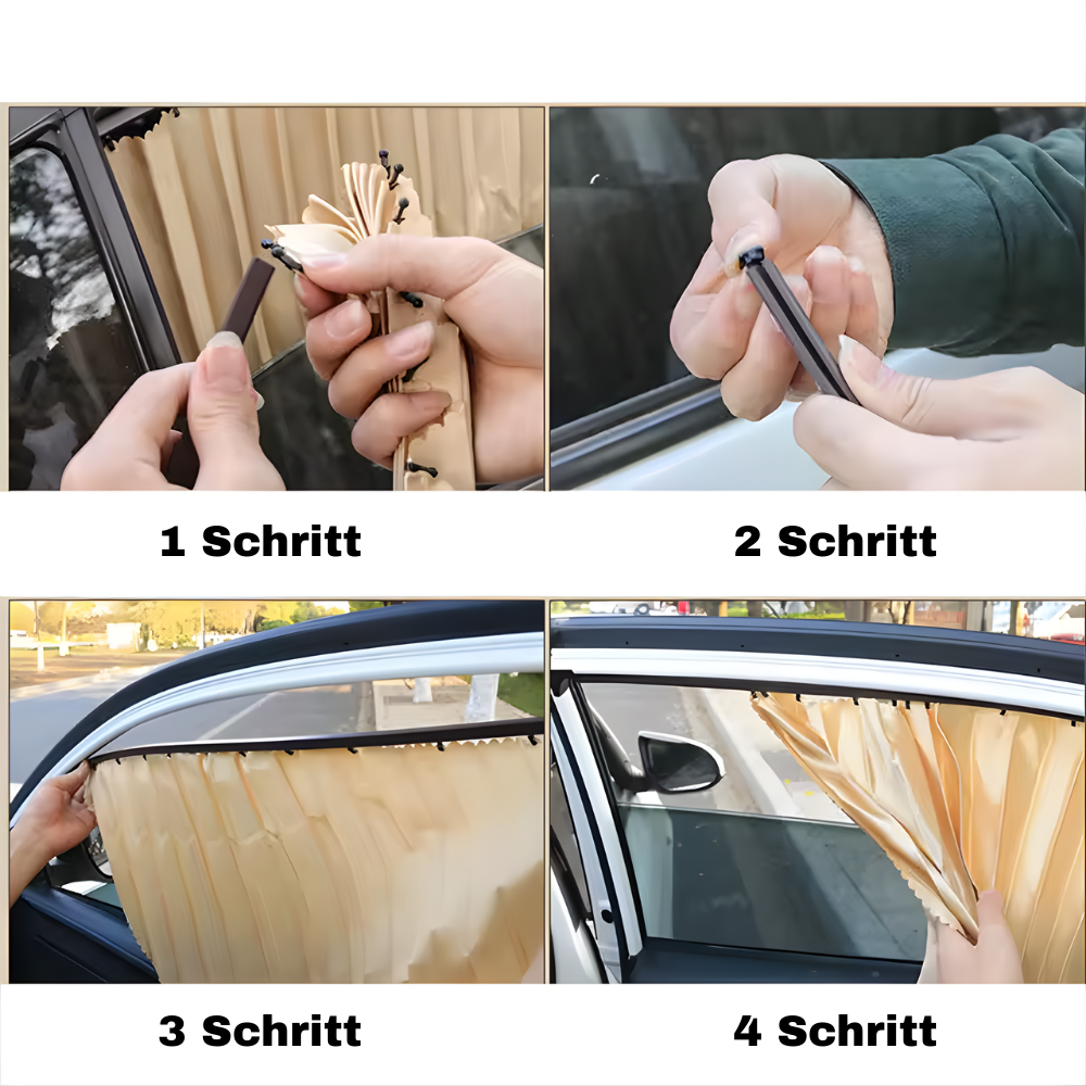 Car Magnetic Sunshade – Privacy and Heat Protection