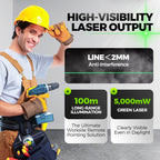 Kreuzlinien-Laserpointer mit Stativhalterung