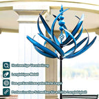 Gartenstecker Windspiel Metallcm – Rotierende Windfahne