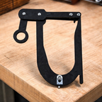 Cable clamp for quick threading – 8 cm ABS plastic