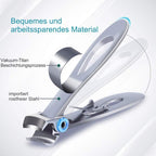 Nail clipper for thick nails – stainless steel with reinforced grip
