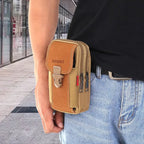 Gürteltasche Herren Canvas mit Handyfach