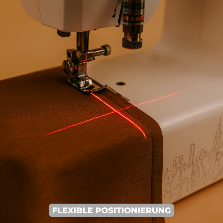 Magnetische Laserführung für Nähmaschinen – Präzise Nähte
