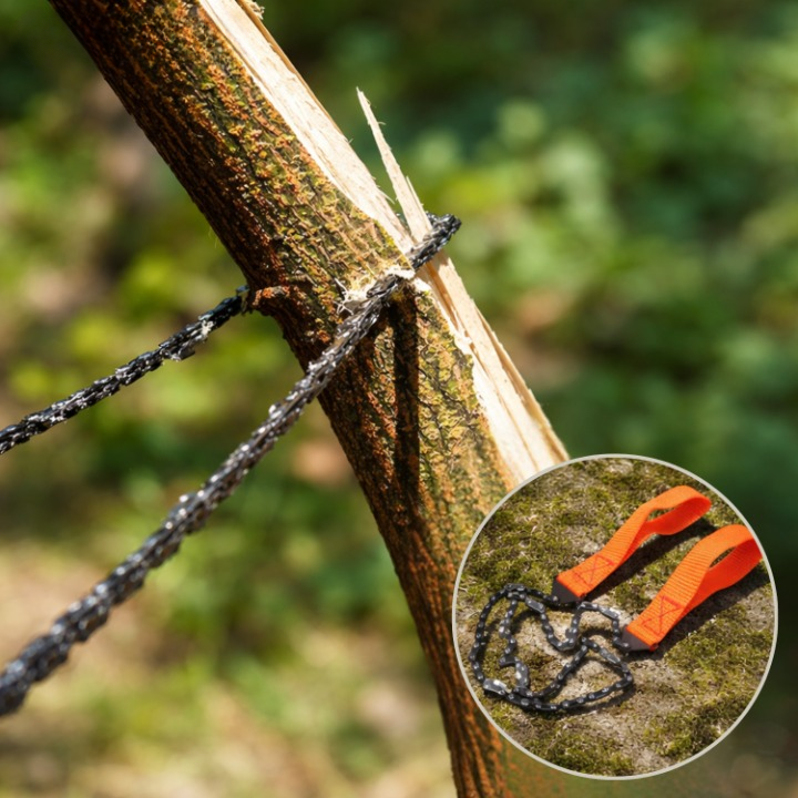 Folding Pocket Saw with Fire Steel – Compact for Outdoor Use