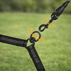 Double leash with 360° swivel – Never tangles again