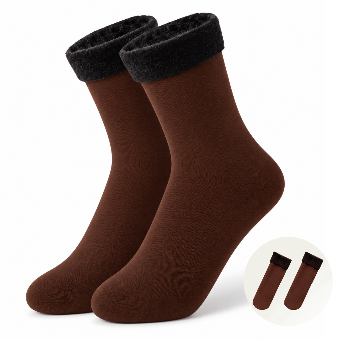 Thermosocken mit weichem Innenfutter