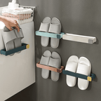 Wall glove holder without drilling