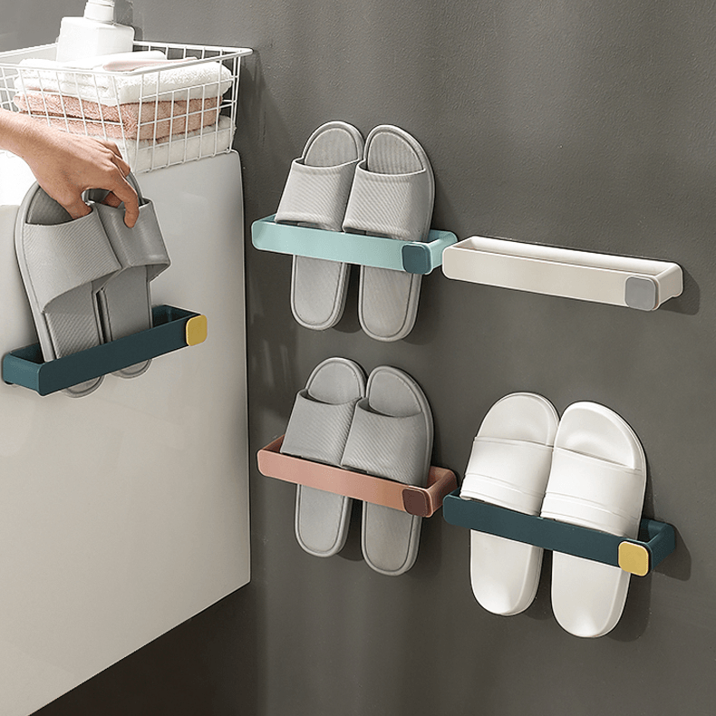 Wall glove holder without drilling