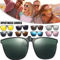 Clip-On Sonnenbrille polarisiert mit UV400 Schutz